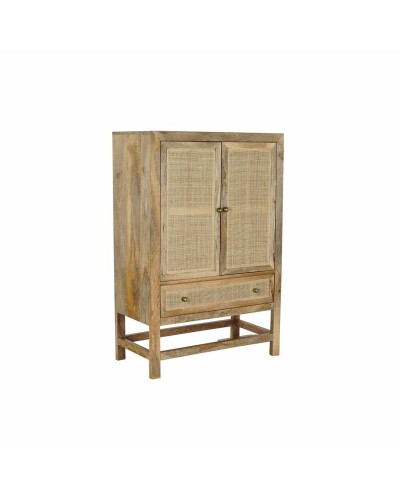 Dientafel DKD Home Decor Rotan Mangohout