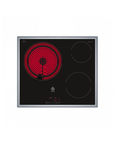 Balay 3EB715XR: 60cm Ceramic Glass Hob - Induction, Easy Cleaning
