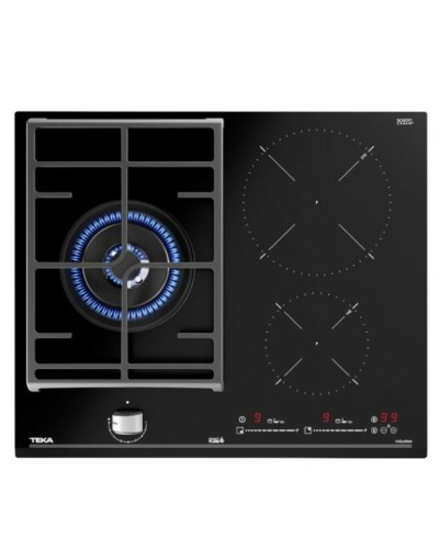 Teka Mixed Kochfeld 60cm Schwarz - Gas- und Induktionskochfeld
