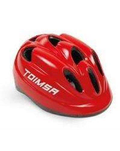 Toimsa Casco Ciclismo Bambino Rosso 52-56cm - Protezione & Sicurezza
