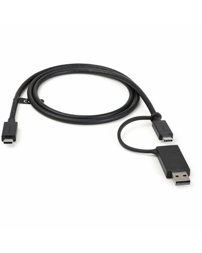 StarTech Cable USB-C Negro - Adaptador USBCCADP - Carga y Transferencia de Datos
