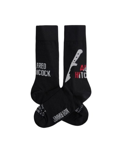 Jimmy Lion Men's Socks Hitchcock Knife Black - Size 41-46
