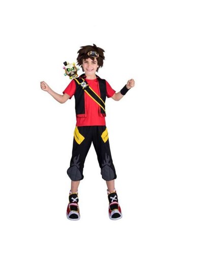 Zak Storm Costume for Children 10-12 Years Old - Pirate Adventure Disguise
