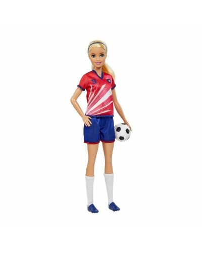 Docka Barbie Footballer
