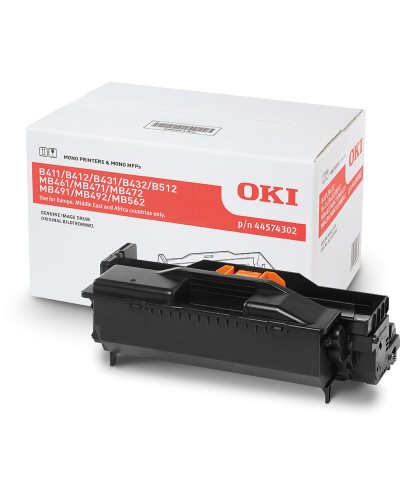 Tambour OKI 44574302 Noir - Original, Haute Capacité, pour Imprimantes OKI
