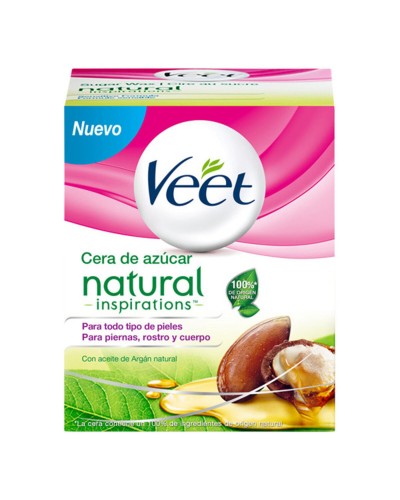 Veet Enthaarungscreme Körper Wachs Schienbein Natural Arganöl 250ml
