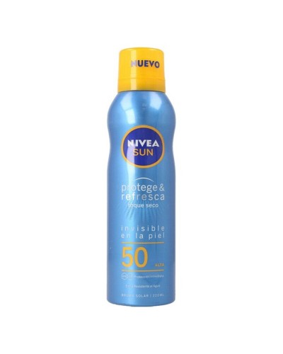 Suihke aurinkosuoja Sun Protege & Refresca Nivea 50 (200 ml)