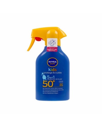 Zonnebrandspray voor Kinderen Nivea Sun Niños Protege Cuida Spf 50 270 ml
