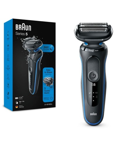 Käsikäyttöinen partakone Braun 5 51-B1000s Sininen