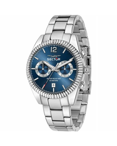 Montre Homme Sector R3253240006, Cadran Bleu Ø 41mm, Sportive Élégante
