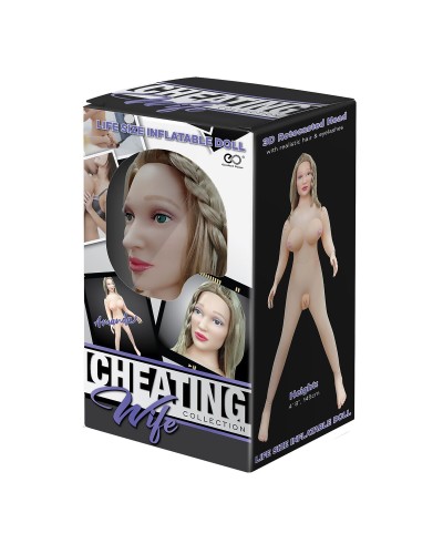 Bambola Gonfiabile NMC Realistica - Gioco Adulto Intimo
