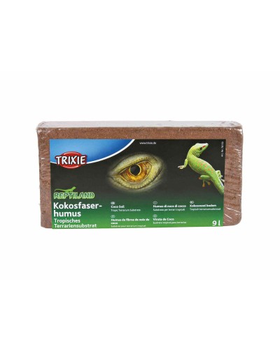 Trixie Substrat Fibre de Coco 9L - Terrarium Reptiles et Rongeurs
