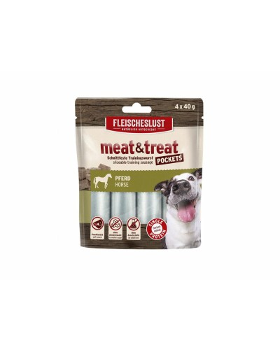 Fleischeslust Horse Snack for Dogs - Natural Single-Protein Reward
