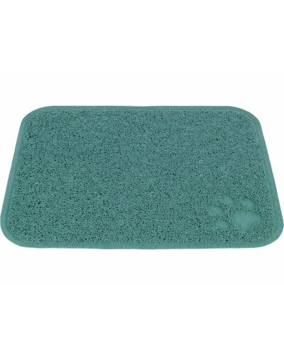 Trixie Tappetino Lettiera Gatto PVC Verde 37x45 cm - Igienico & Antiscivolo
