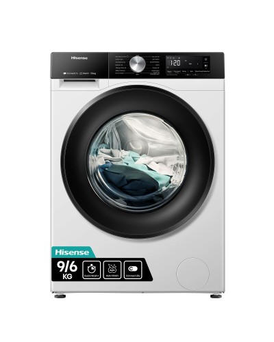 Hisense WD3S9043BW3 Lavadora Secadora 9kg 1400 RPM
