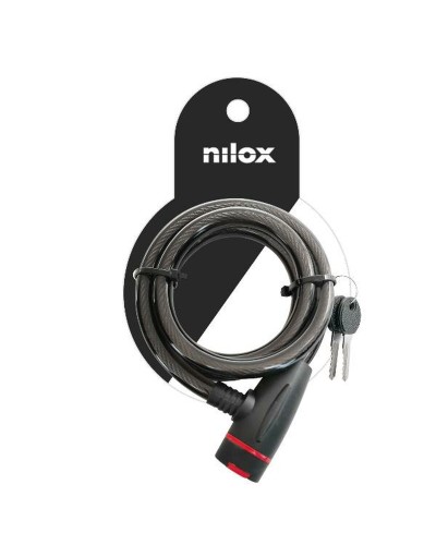 Nilox Cable Lock with Key for Bicycle/Motorcycle
