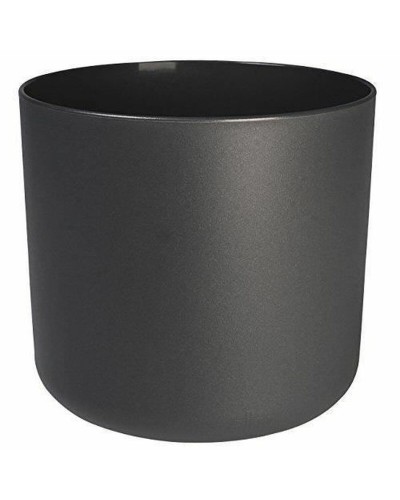 Elho Maceta Redonda Negro Antracita Ø34cm - Diseño Moderno para Plantas
