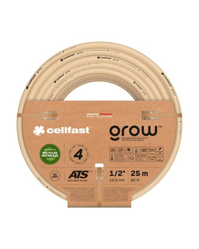 Cellfast Grow Pompa Irrigazione 15m, Ø19mm, 3/4", Plastica Beige
