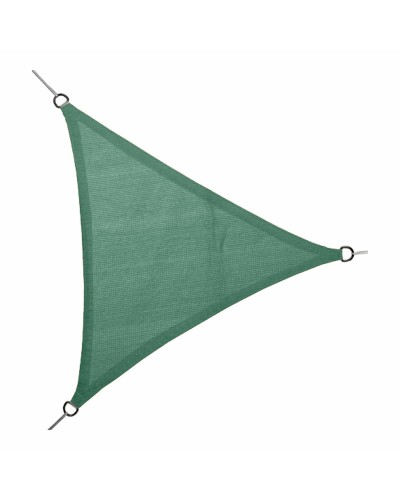 Faura Triangular Sun Shade Sail Green 3.6m - Cool Outdoor Shade
