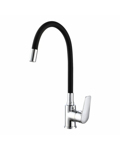 Mengkraan EDM 01155 Baiona Zwart Blik Zink Flexibel Keuken