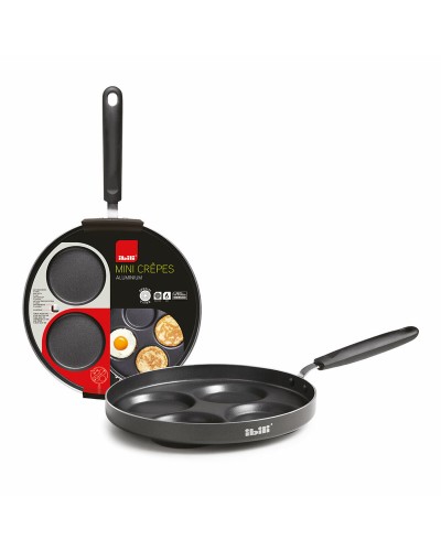 Ibili Crêpière Aluminium 26 cm - Antiadhésive Professionnelle
