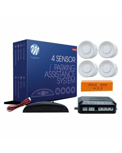 Parkeersensor M-Tech Wit (4 x 21,5 mm)