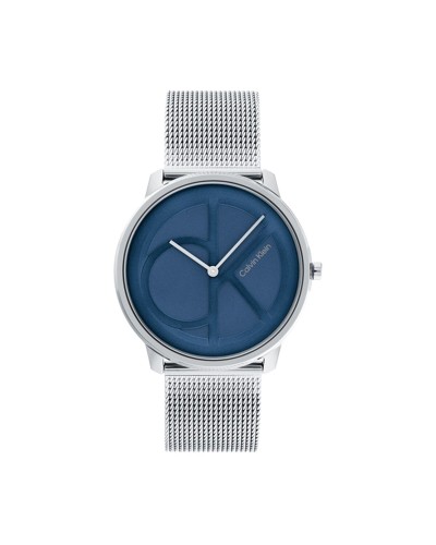 Calvin Klein Montre Homme Acier Inoxydable Noir Minimaliste - 25200031
