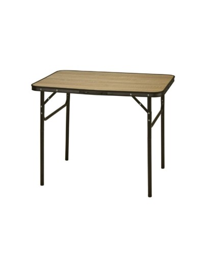 Mesa Plegable Lifetime Marrón/Negro 90x60x70cm - Portátil & Resistente
