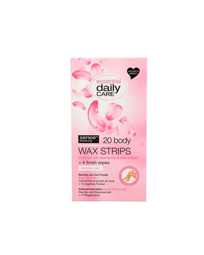 Sence Facial Wax Strips Sensitive Skin - 20 Pieces - Gentle
