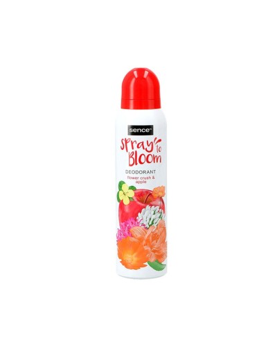 Deodorant Sence flower crush & apple Äpple Virágok 150 ml