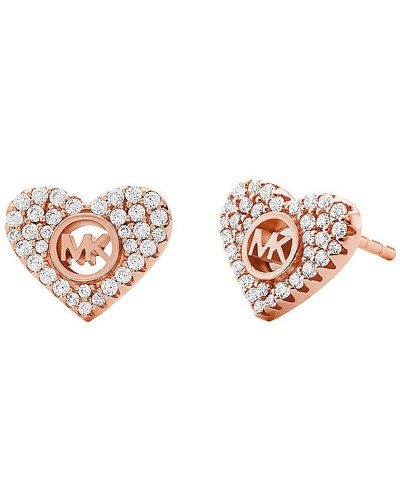Michael Kors Pendientes de Mujer Colgantes Logo MK Cristales - Elegantes
