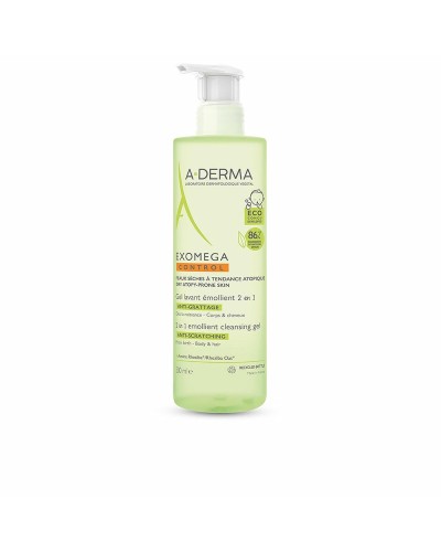 A-Derma Exomega Control : Gel Douche Émollient Anti-Irritations 500ml
