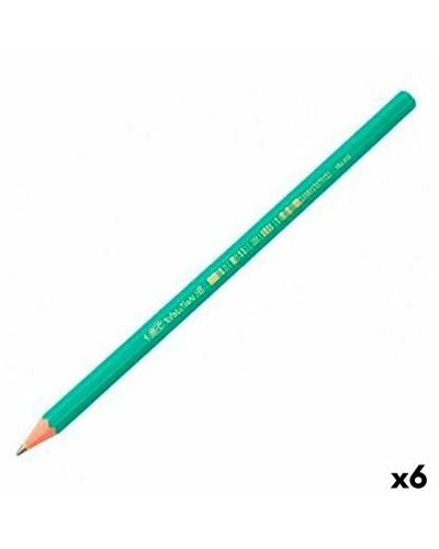 Bic Lápiz Hexagonal HB - Paquete de Suministro 12 Unidades - Escritura y Dibujo
