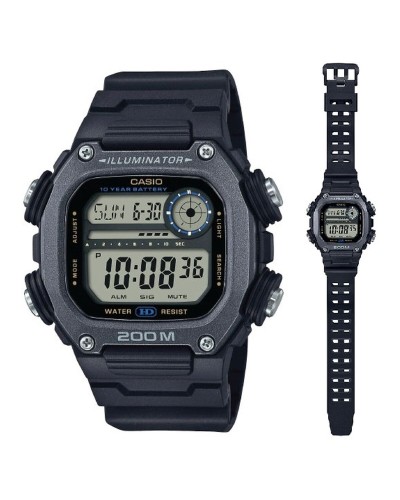 Casio ILLUMINATOR Diver Digital Herrenuhr 50mm - Wasserdicht
