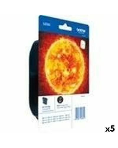 Brother LC985BK Tintenpatrone Schwarz (5er-Pack) - DCP-145C/165C Original
