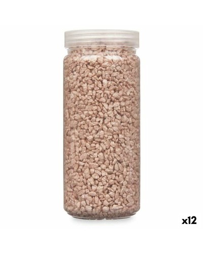 Decorative Brown Stones 2-5mm, 700g (x12) - Garden & Aquarium Decorations
