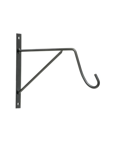 Mica Decorations: Gancio Decorativo Antracite Ferro, 22.5x18cm - Appendino Design
