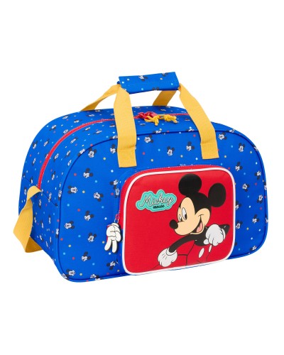 Bolsa de Gimnasio Mickey Mouse Azul - Good Day, 40cm - Disney Topolino
