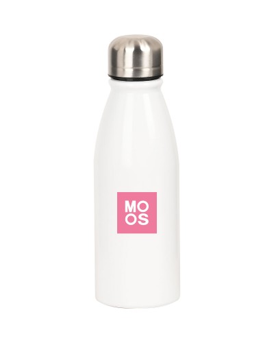 Moos Passion Water Bottle 500ml: Multicolor, Recycled Polyester, Metal
