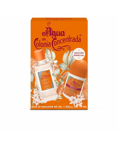 Alvarez Gomez Agua Colonia Concentrée Eau d'Orange Unisexe - Coffret 2 pièces

