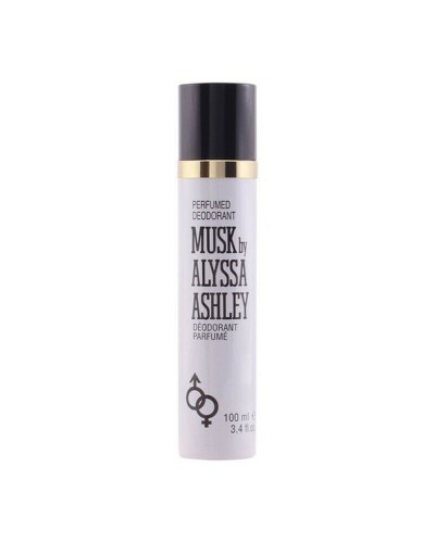 Alyssa Ashley Musk - Deodorant Spray 100ml - Intense Scent & Long Lasting
