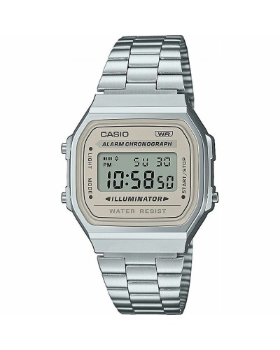 Horloge Uniseks Casio A168WA-8AYES Zilverkleurig