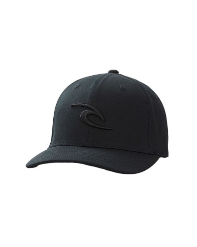 Rip Curl FLEXFIT Cap Schwarz - Sportliche Mütze Einheitsgröße
