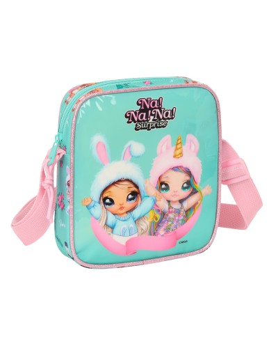Na! Na! Na! Surprise Umhängetasche Bunny Rosa Türkis - 16x18x4cm
