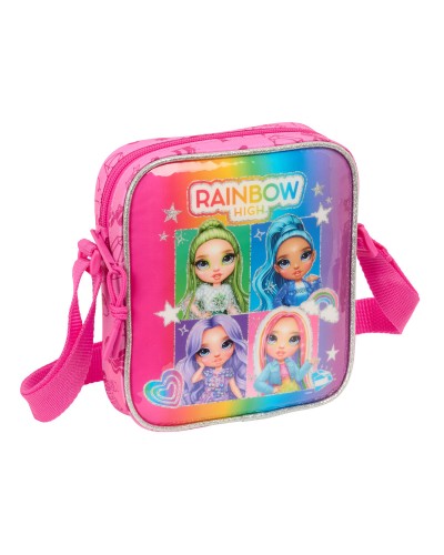 Rainbow High Borsa Tracolla Multicolore Shine 16x18x4 cm - Moda Glam
