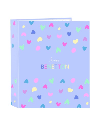 Rengaskansio Benetton Lila Liila A4 27 x 33 x 6 cm