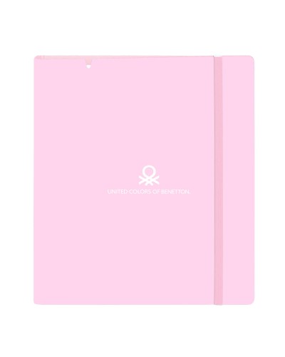 Benetton Unique Ring Binder Pink Turquoise - 27x32x4 cm
