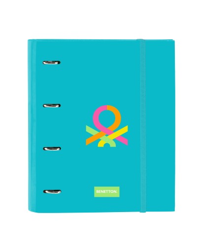 Ringmap Benetton Summer Blauw 27 x 32 x 3.5 cm