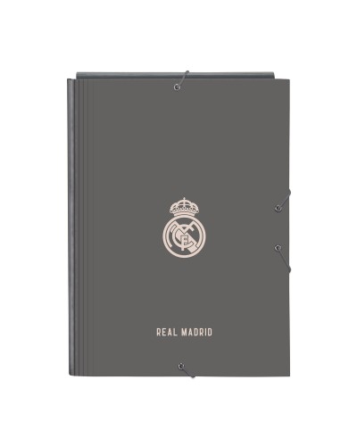 Porte-documents Real Madrid Gris A4 - Officiel, École
