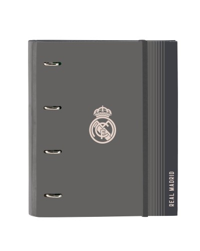 Classeur à Anneaux Real Madrid Gris - 27x32 cm - Officiel
